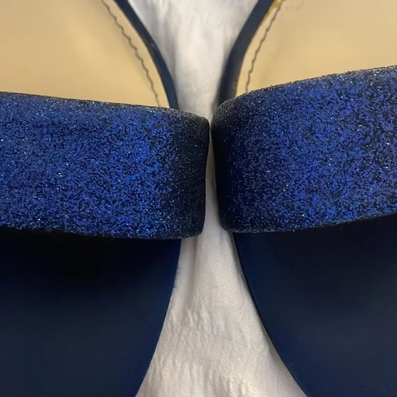 Blue sparkly 2 inch heels - Picture 5 of 5